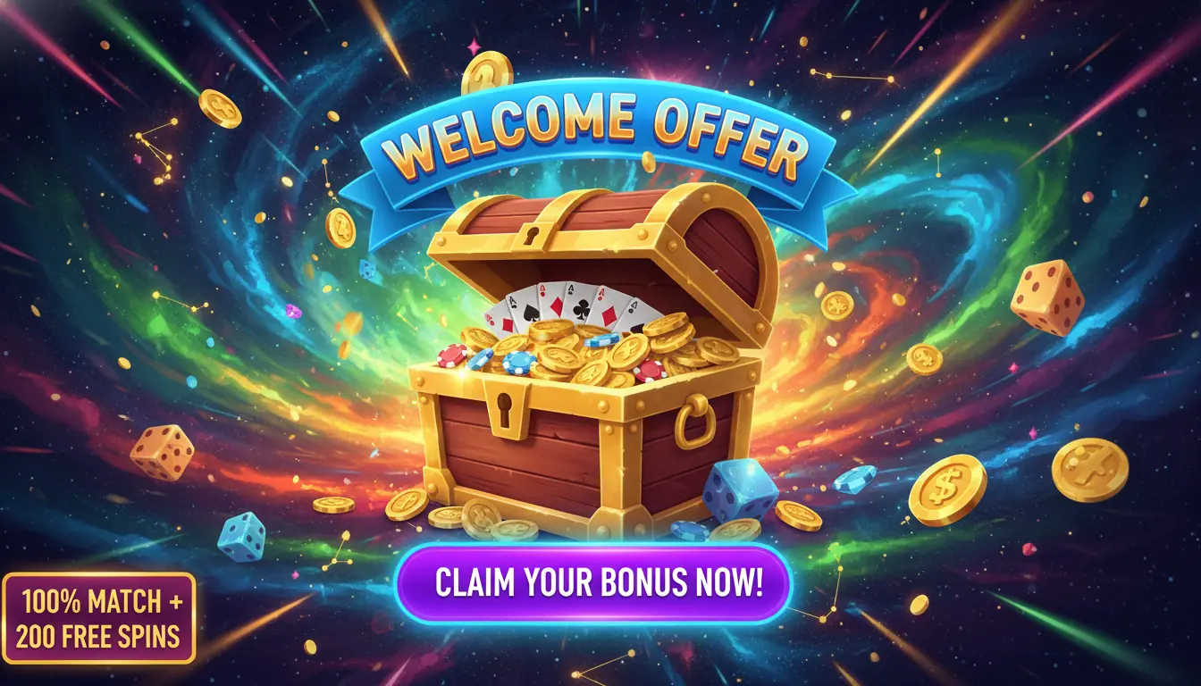 Willkommensangebot bei Lucky ones casino